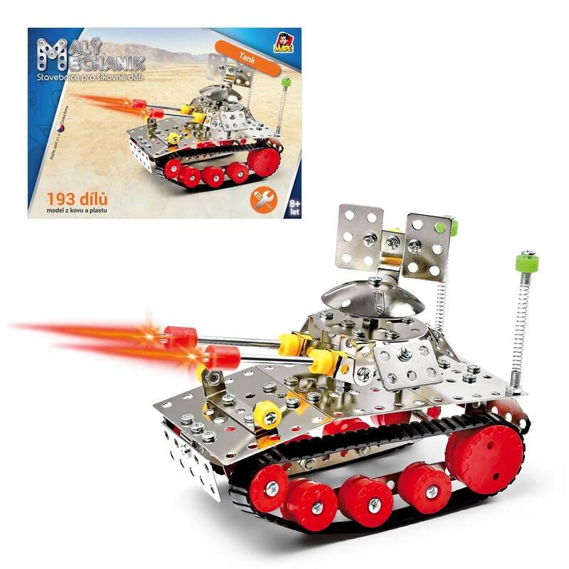Stavebnice MaDe Malý mechanik 08344 tank