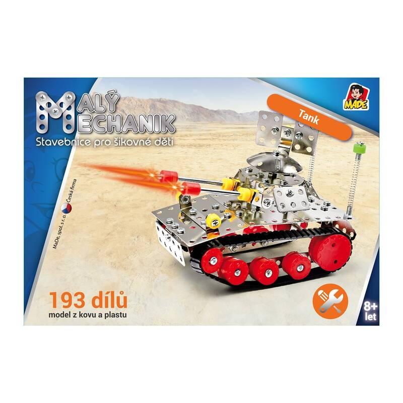 Stavebnice MaDe Malý mechanik 08344 tank