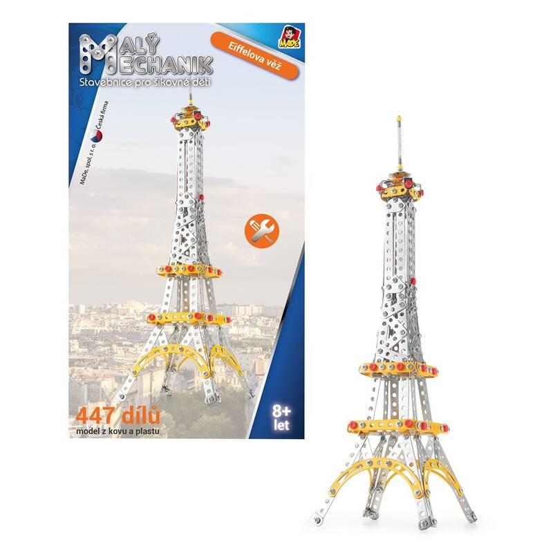 Stavebnice MaDe Malý mechanik 90788 Vež Eiffelova