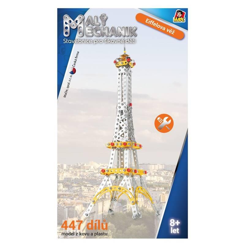 Stavebnice MaDe Malý mechanik 90788 Vež Eiffelova