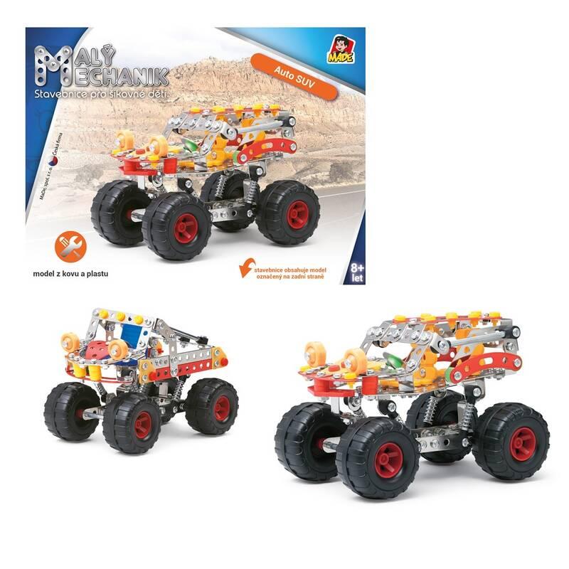 Stavebnice MaDe Malý mechanik 90799 auto SUV
