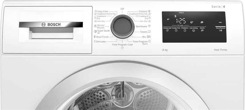 Sušička prádla Bosch Serie 4 WTH85207BY bílá