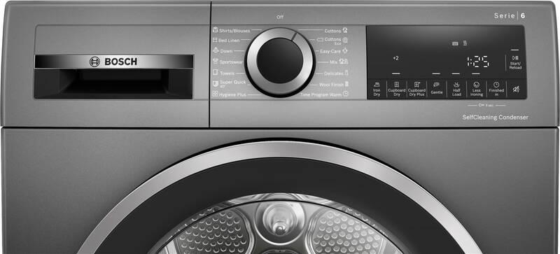 Sušička prádla Bosch Serie 6 WQG235DREU šedá