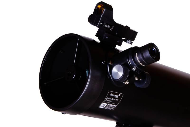 Teleskop Levenhuk Skyline PLUS 115 S černý