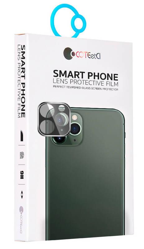 Tvrzené sklo COTEetCI na fotoaparát Apple iPhone 13 Pro iPhone 13 Pro Max stříbrné