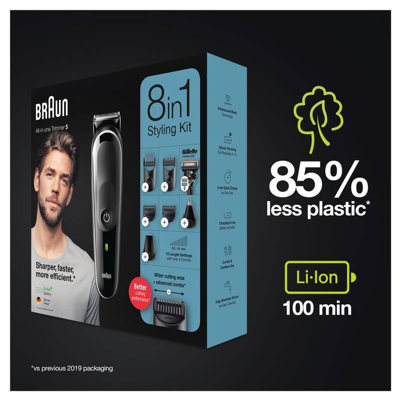 Zastřihovač multifunkční Braun MGK 5360 Grey