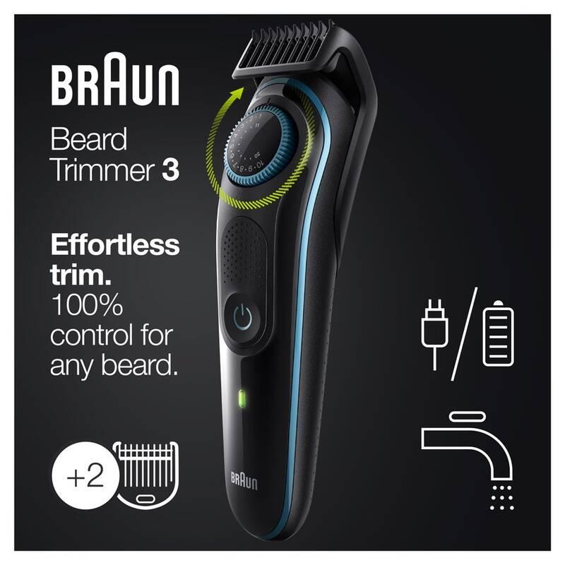 Zastřihovač vousů Braun BT 3340 Blue