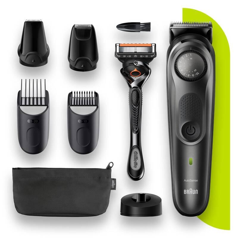 Zastřihovač vousů Braun BT 7340 Metallic Grey