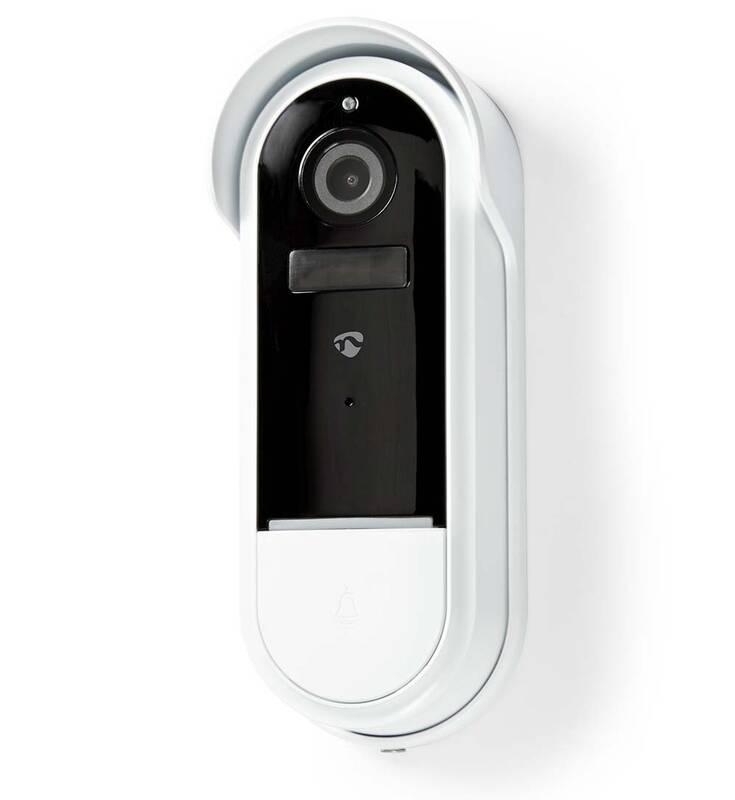 Zvonek bezdrátový Nedis SmartLife, Wi-Fi, Full HD bílý