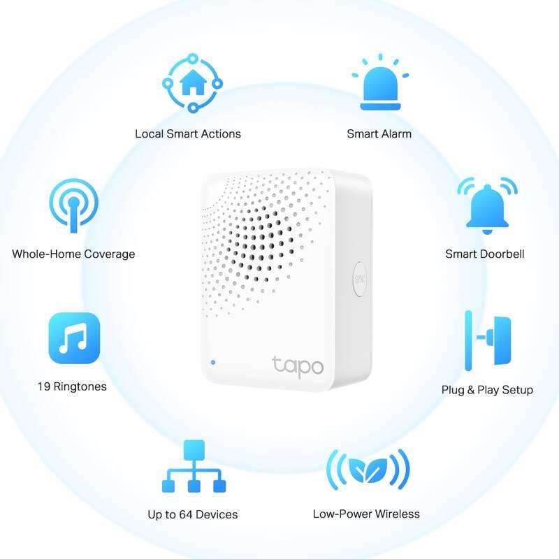 Alarm TP-Link Tapo H100, Smart IoT Hub