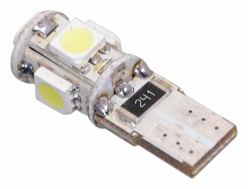 Autožárovka Compass 33794 5 SMD LED 12V T10 CAN-BUS