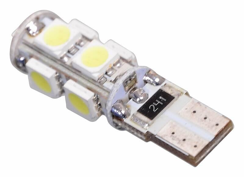 Autožárovka Compass 33795 9 SMD LED 12V T10 CAN-BUS