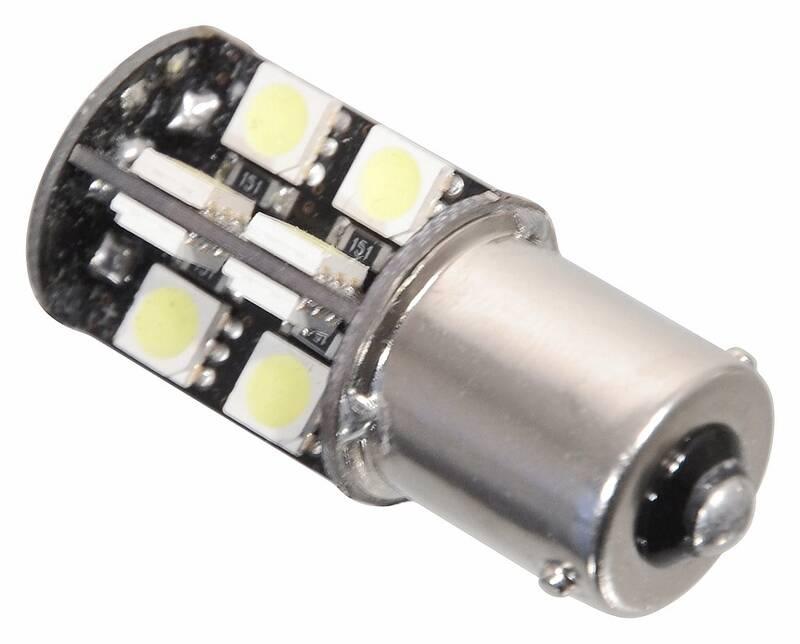 Autožárovka Compass 33806 19 SMD LED 12V Ba15S CAN-BUS