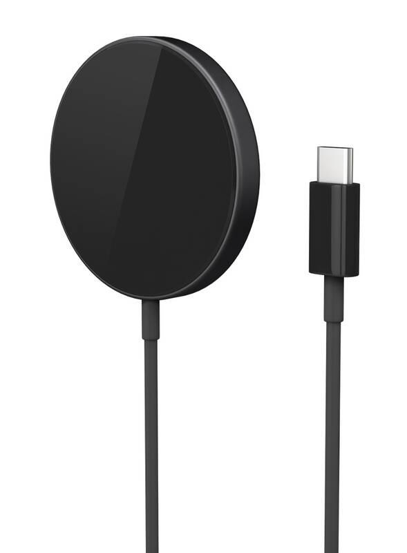 Bezdrátová nabíječka Epico s MagSafe, 15 W černá