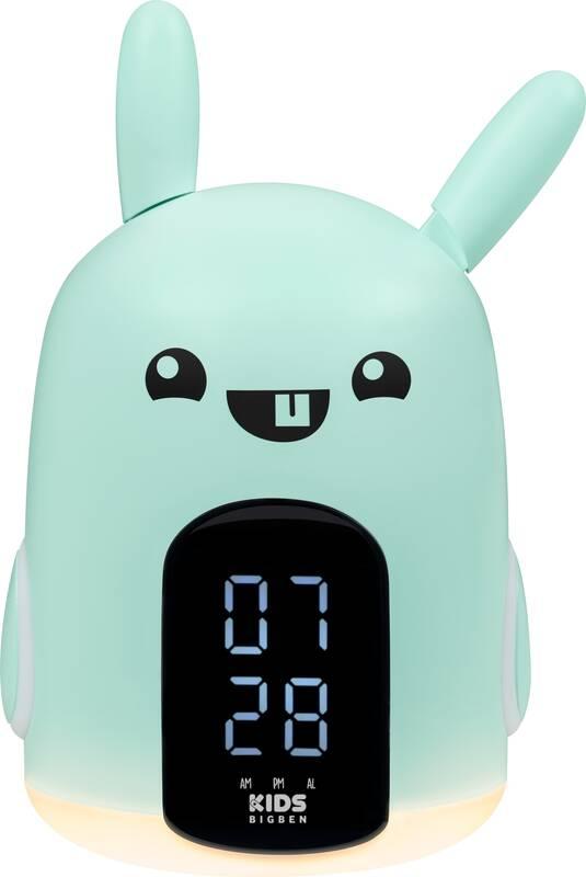 Budík Bigben RKIDSRABBIT tyrkysový