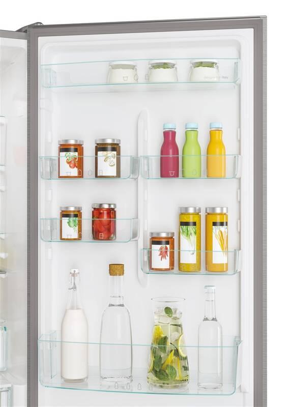 Chladnička s mrazničkou Candy CCE7T620EX nerez