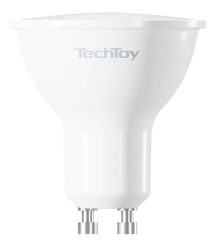 Chytrá žárovka TechToy RGB, 4.7W, GU10, ZigBee