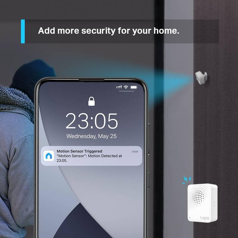 Detektor pohybu TP-Link Tapo T100, Smart