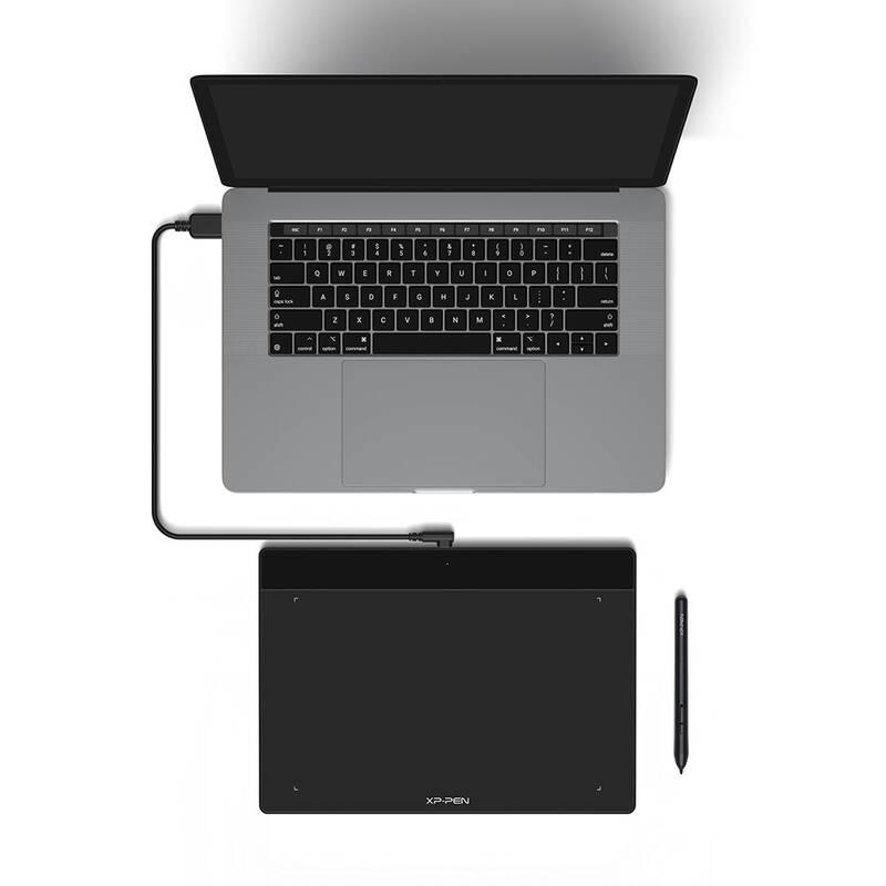 Grafický tablet XPPen Deco Fun L černý