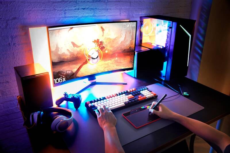 Grafický tablet XPPen Deco Fun XS černý