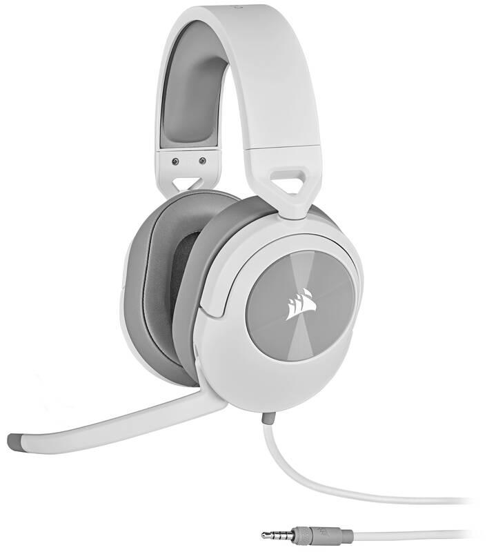 Headset Corsair HS55 Stereo bílý