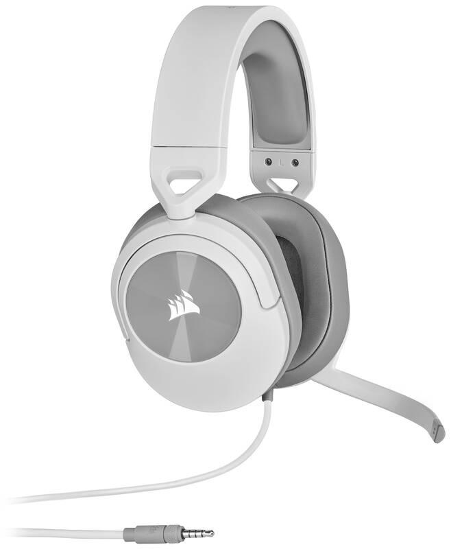 Headset Corsair HS55 Stereo bílý
