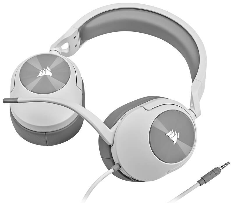 Headset Corsair HS55 Stereo bílý