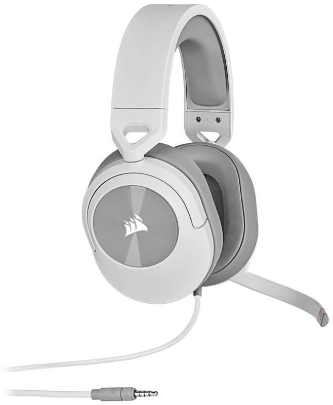 Headset Corsair HS55 Surround bílý