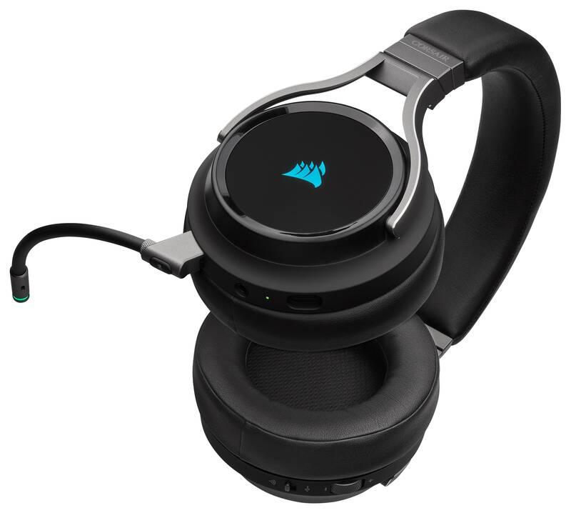 Headset Corsair Virtuoso RGB Wireless High-Fidelity černý