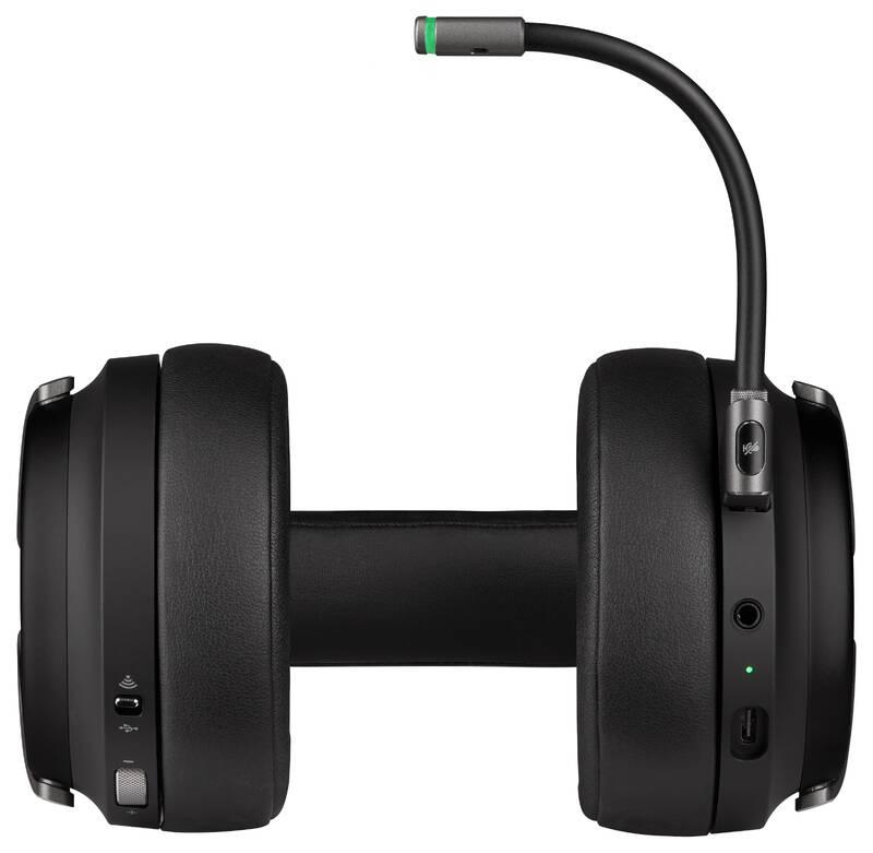 Headset Corsair Virtuoso RGB Wireless High-Fidelity černý, Headset, Corsair, Virtuoso, RGB, Wireless, High-Fidelity, černý