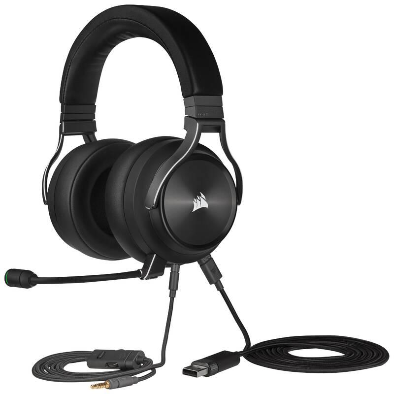 Headset Corsair VIRTUOSO RGB WIRELESS XT černý