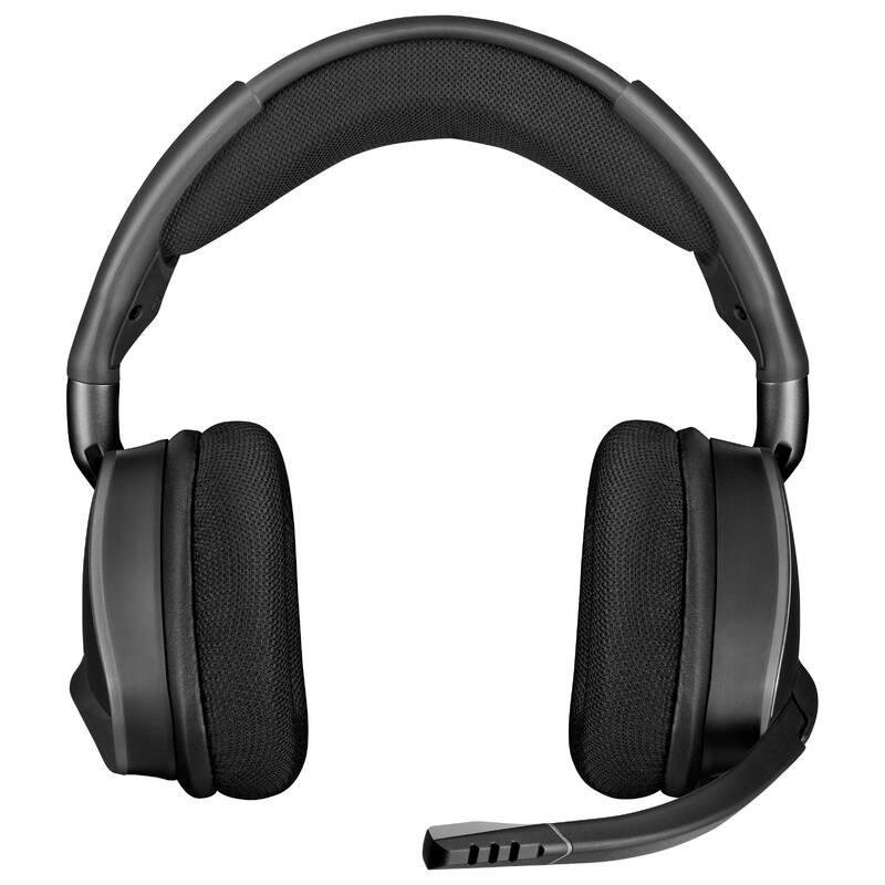 Headset Corsair VOID RGB ELITE Wireless Premium 7.1 Surround Sound černý, Headset, Corsair, VOID, RGB, ELITE, Wireless, Premium, 7.1, Surround, Sound, černý