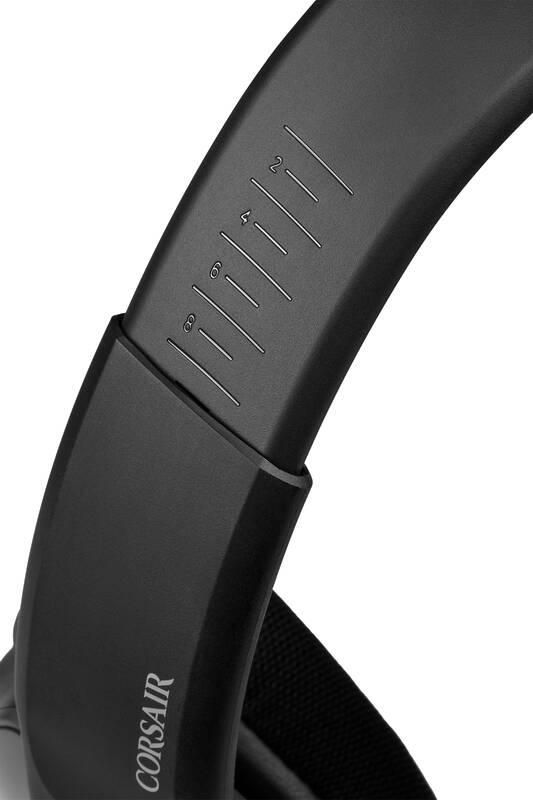 Headset Corsair VOID RGB ELITE Wireless Premium 7.1 Surround Sound černý, Headset, Corsair, VOID, RGB, ELITE, Wireless, Premium, 7.1, Surround, Sound, černý