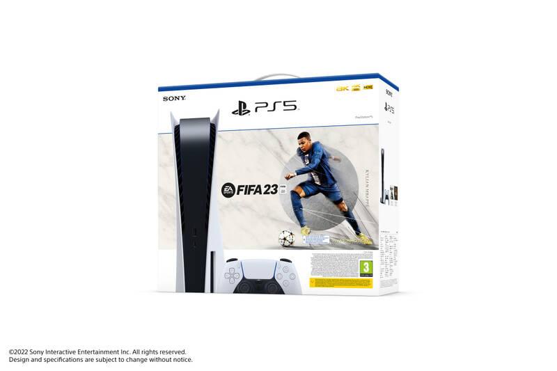Herní konzole Sony PlayStation 5 FIFA 23 bílá