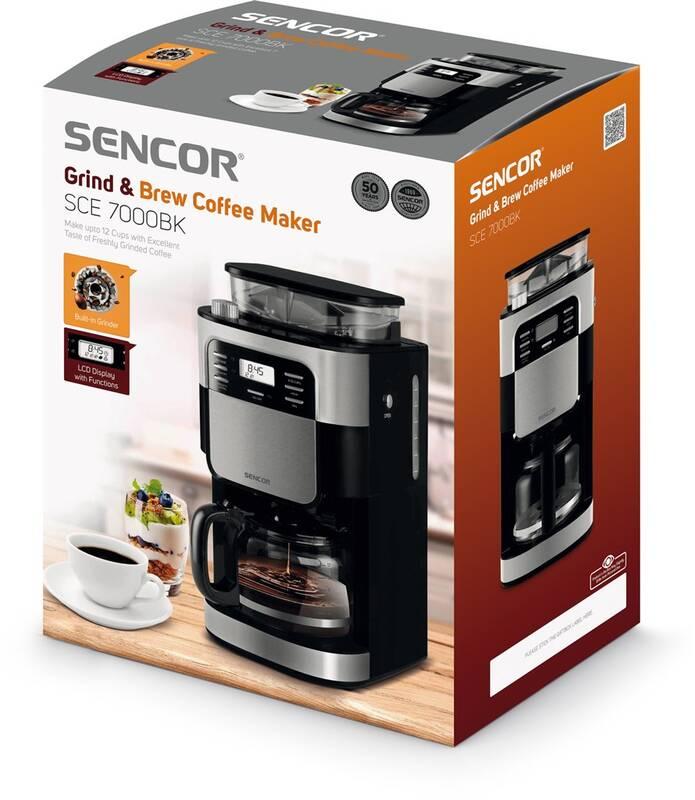Kávovar Sencor SCE 7000BK