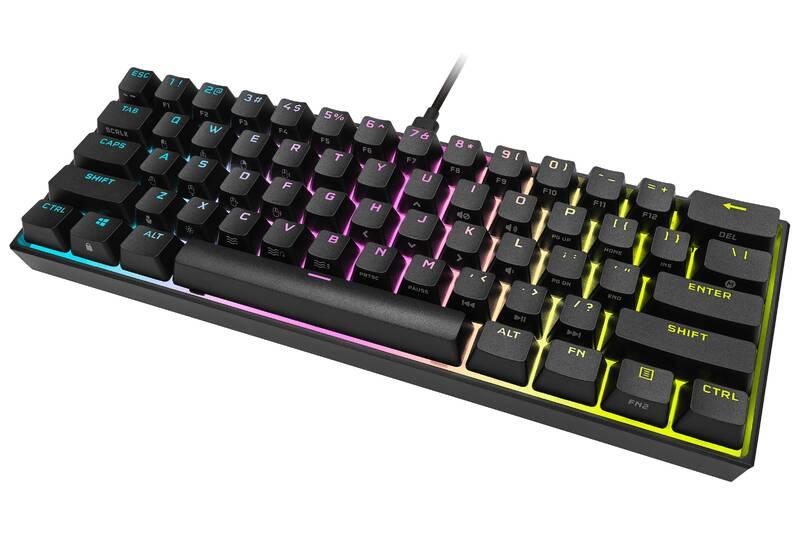 Klávesnice Corsair K65 Mini MX Red černá