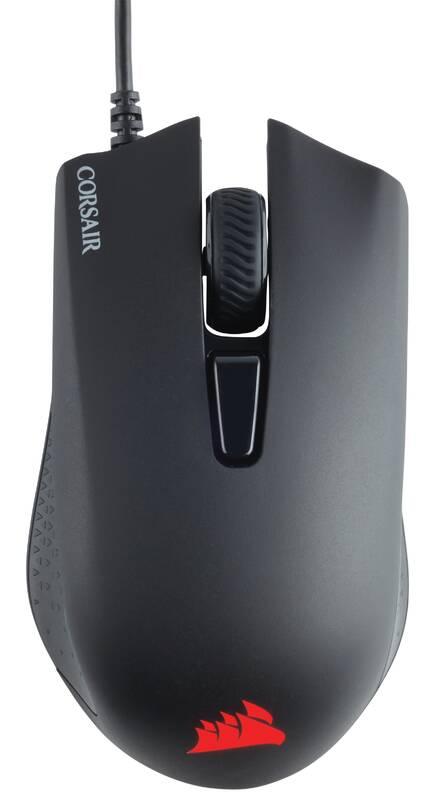Klávesnice s myší Corsair K55 RGB PRO HARPOON RGB PRO, 2021 Edition, Backlit RGB LED černá