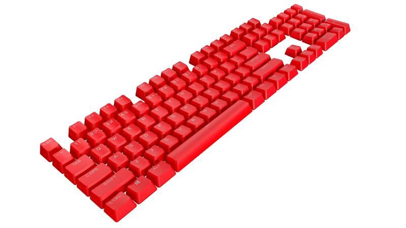 Klávesy Corsair PBT DOUBLE-SHOT PRO Keycap Mod Kit - 104-Key, NA, ORIGIN Red, Klávesy, Corsair, PBT, DOUBLE-SHOT, PRO, Keycap, Mod, Kit, 104-Key, NA, ORIGIN, Red