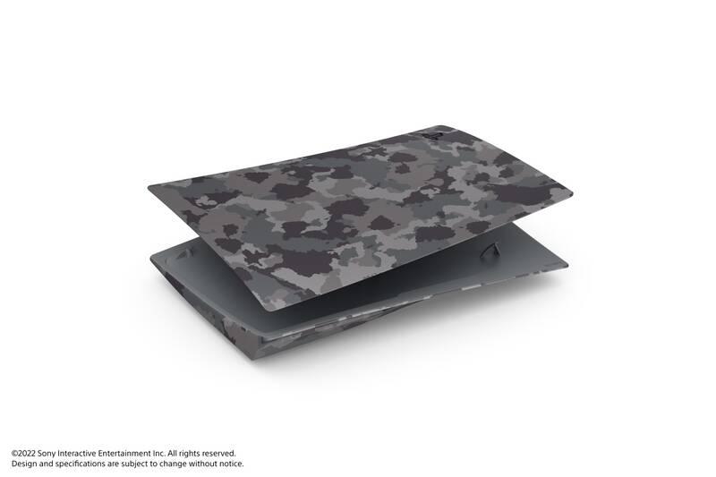 Kryt Sony PlayStation 5 Standard Console - Grey Camo