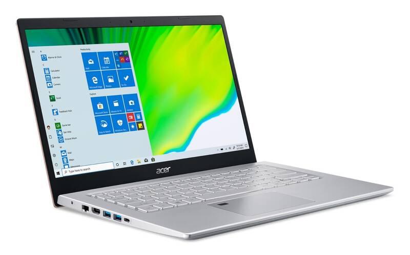 Notebook Acer Aspire 5 stříbrný růžový