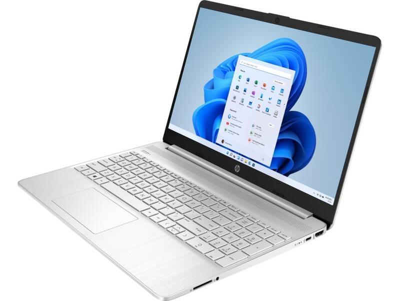 Notebook HP 15s-fq3011nc stříbrný