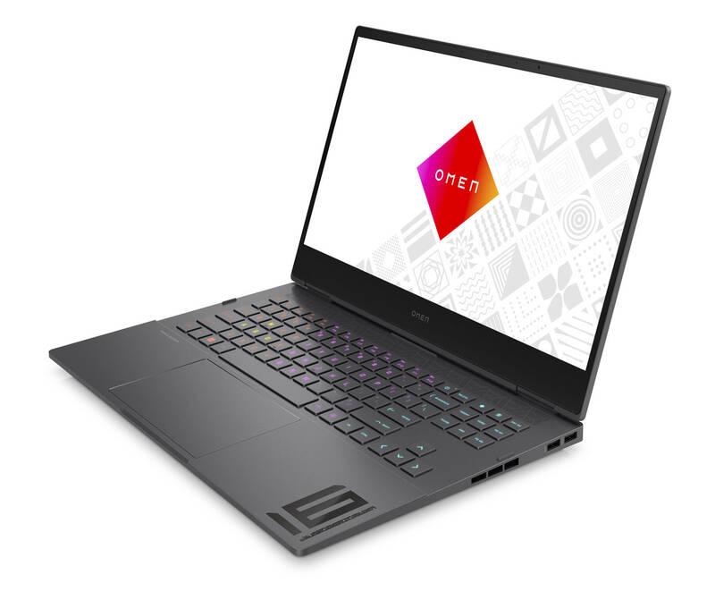 Notebook HP OMEN 16-n0051nc stříbrný