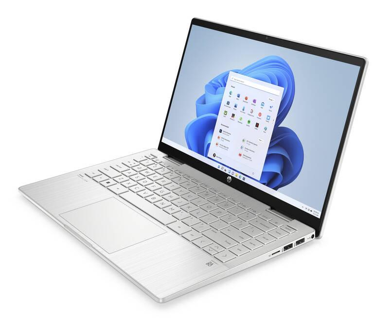 Notebook HP Pavilion x360 14-ek0002nc stříbrný