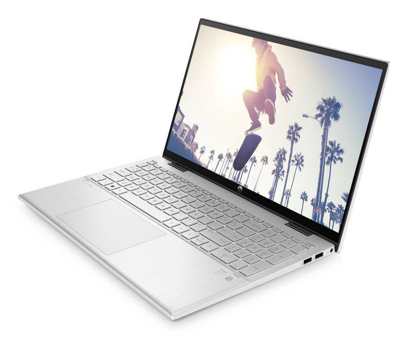 Notebook HP Pavilion x360 15-er1010nc stříbrný