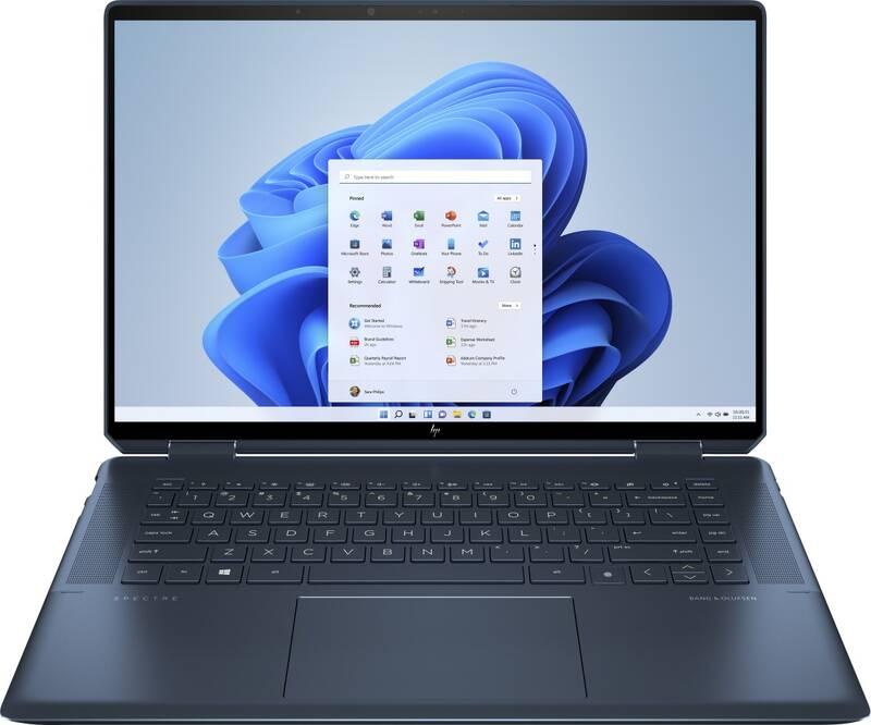 Notebook HP Spectre x360 16-f1001nc modrý