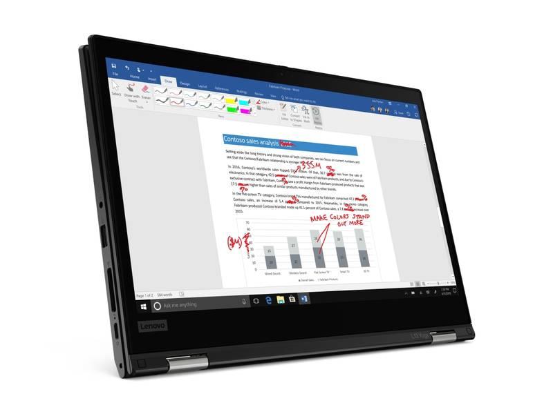 Notebook Lenovo ThinkPad L13 Yoga Gen 3 černý