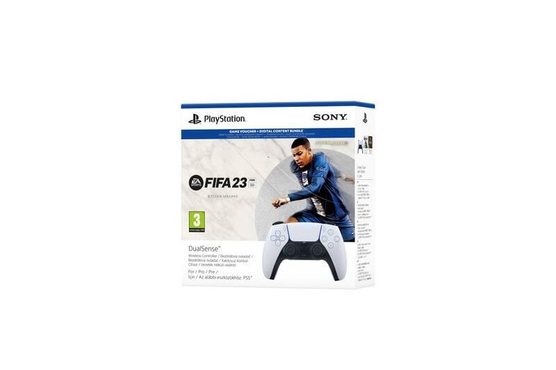 Ovladač Sony DualSense Wireless pro PS5 FIFA 23 bílý, Ovladač, Sony, DualSense, Wireless, pro, PS5, FIFA, 23, bílý