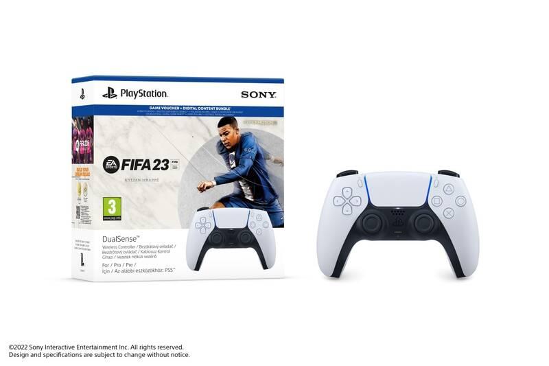 Ovladač Sony DualSense Wireless pro PS5 FIFA 23 bílý, Ovladač, Sony, DualSense, Wireless, pro, PS5, FIFA, 23, bílý