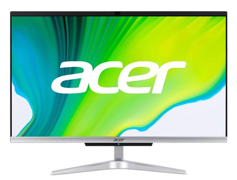 Počítač All In One Acer Aspire C24-420 stříbrný