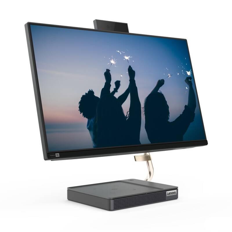 Počítač All In One Lenovo IdeaCentre 5 24IAH7 šedý